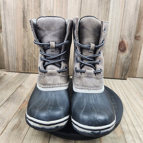 Womens Sorel Slimpack size 8 Ankle High Insulated Lined Winter Boots - Picture 2 of 8